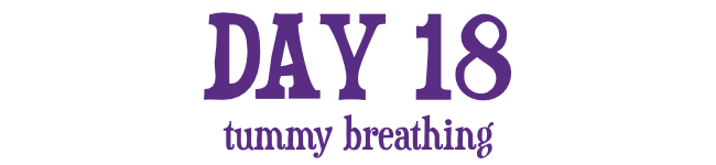 21 Days of Calm - Day 18